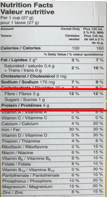 Nutrition Facts