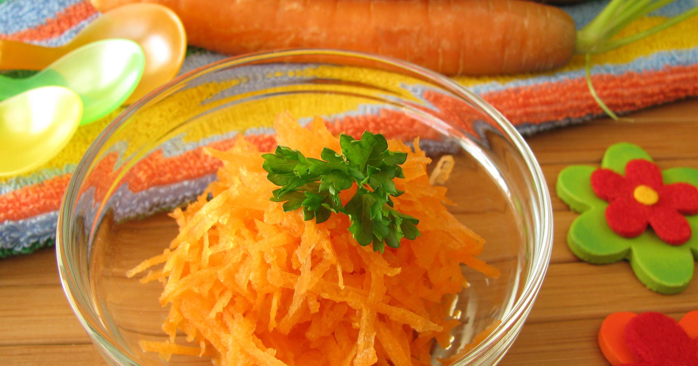 Grated Carrot Salad | Appetite to Play