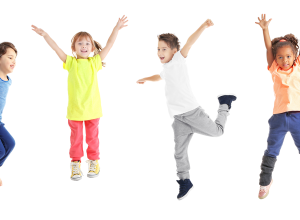 kids jumping