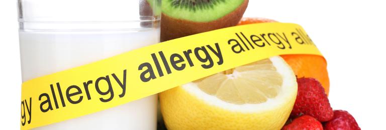 Foods that are common allergens