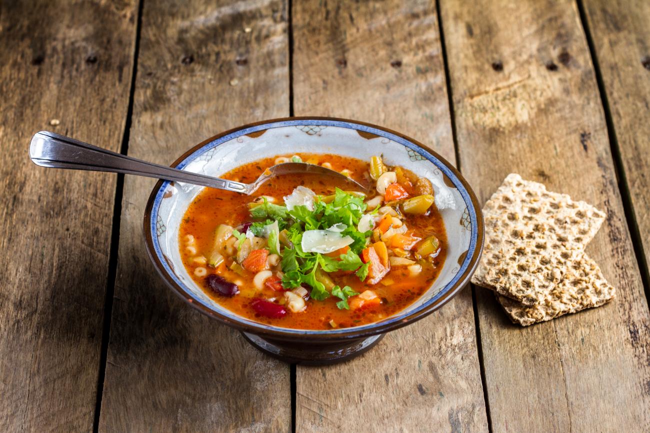 vegetable minestrone soup